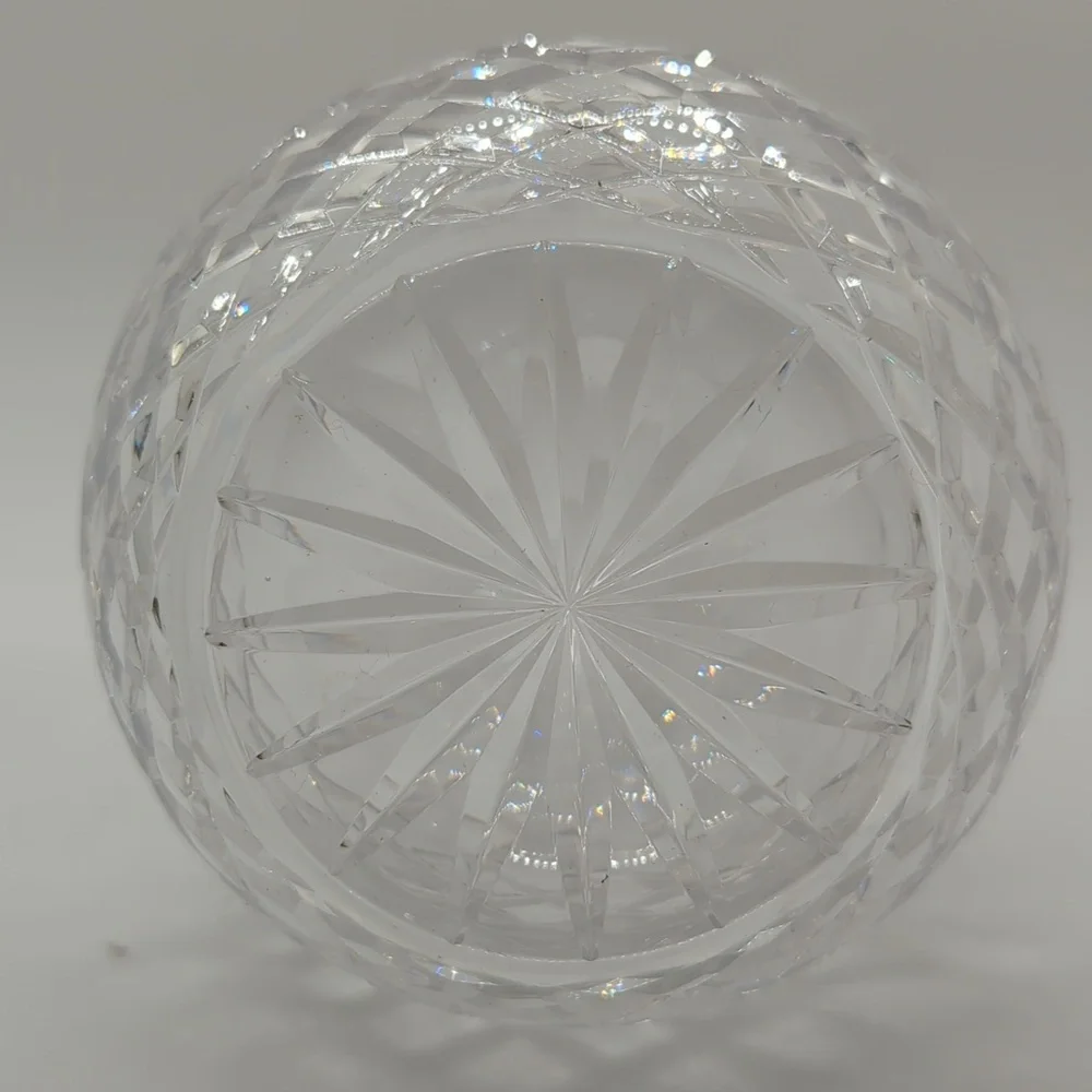 Vintage‎ Diamond Cut Crystal Liquor Decanter